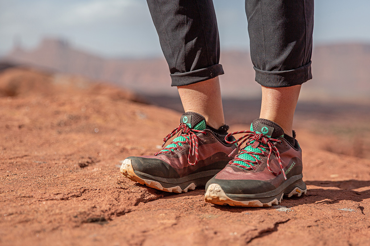 Merrell Moab Speed Low (on sandstone at Fisher Towers)